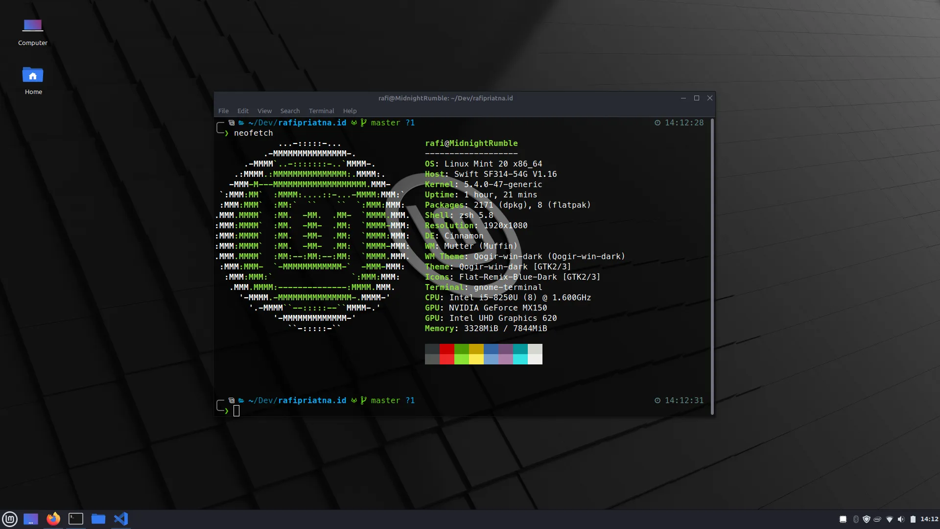 Linux Mint 20 Cinnamon