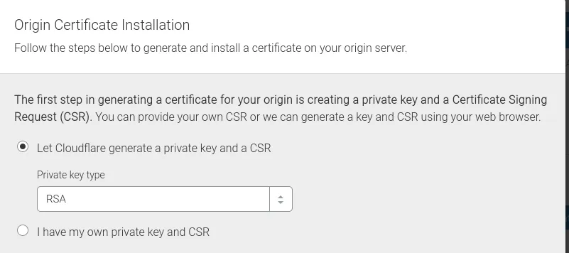 Generate Key