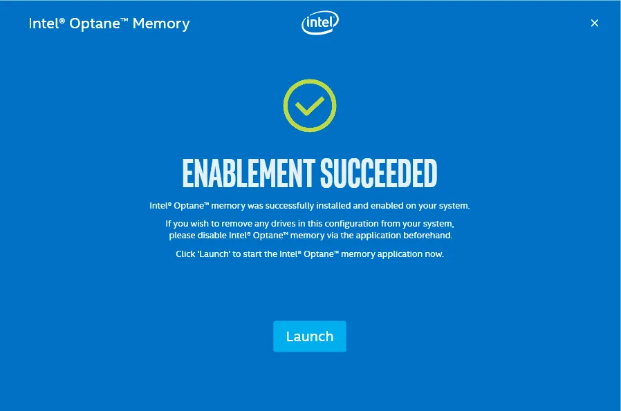 Intel Optane Sukses